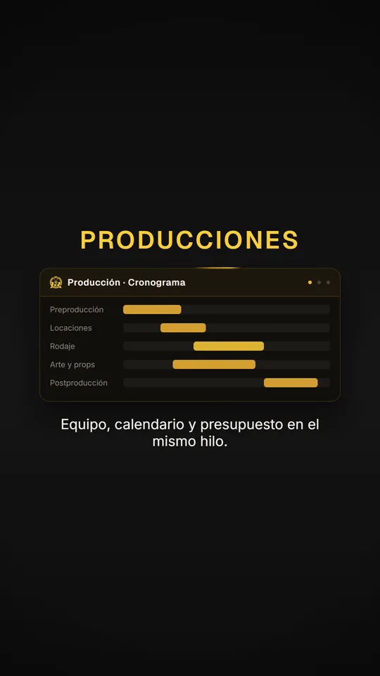 Producciones